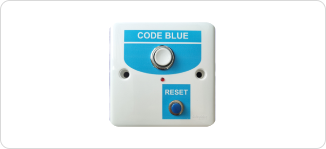 CODE BLUE PUSH ON STATION
